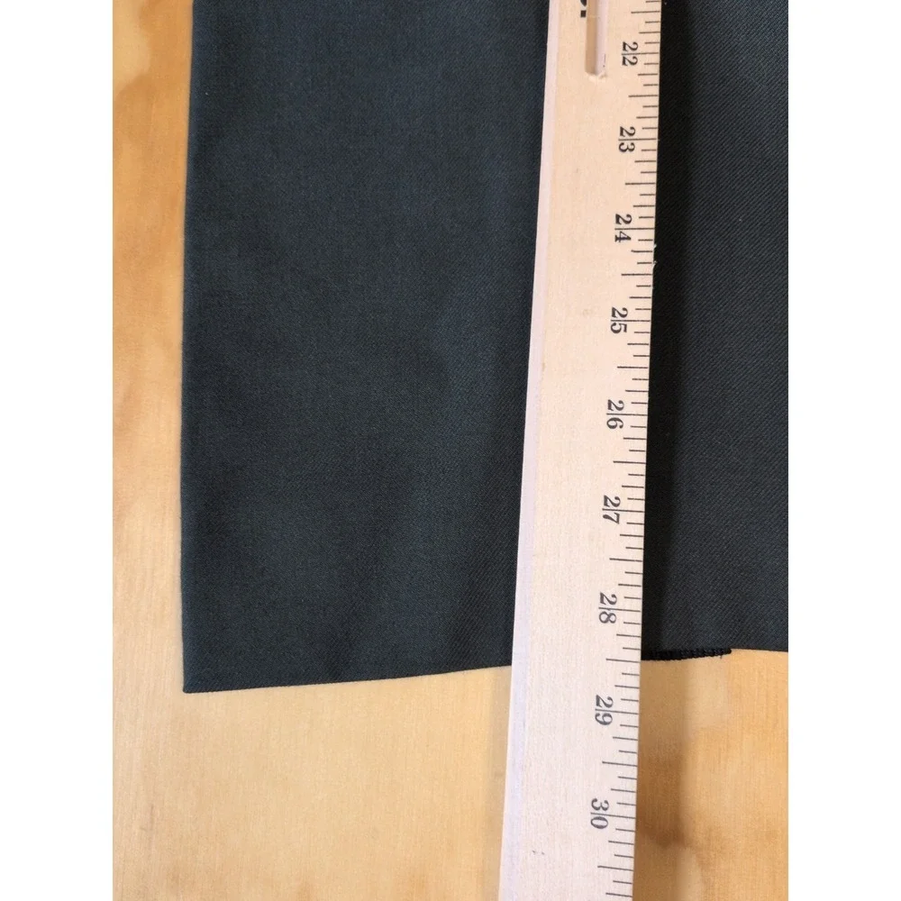 PANTS 32Rx29‎ & BELT🚨DSCP Corp Men's Army Green Poly Wool Blend Dress Trousers